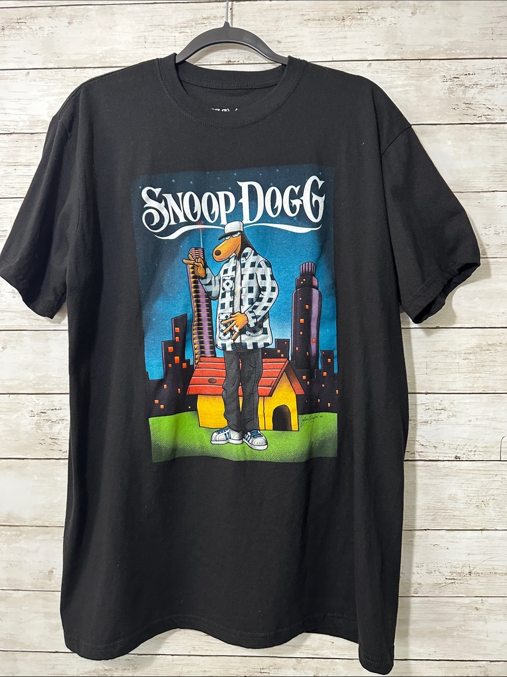 Official Snoop Dogg "Tha Dogg Collection" Graphic Tee XL - Joe Cool Art RapTee